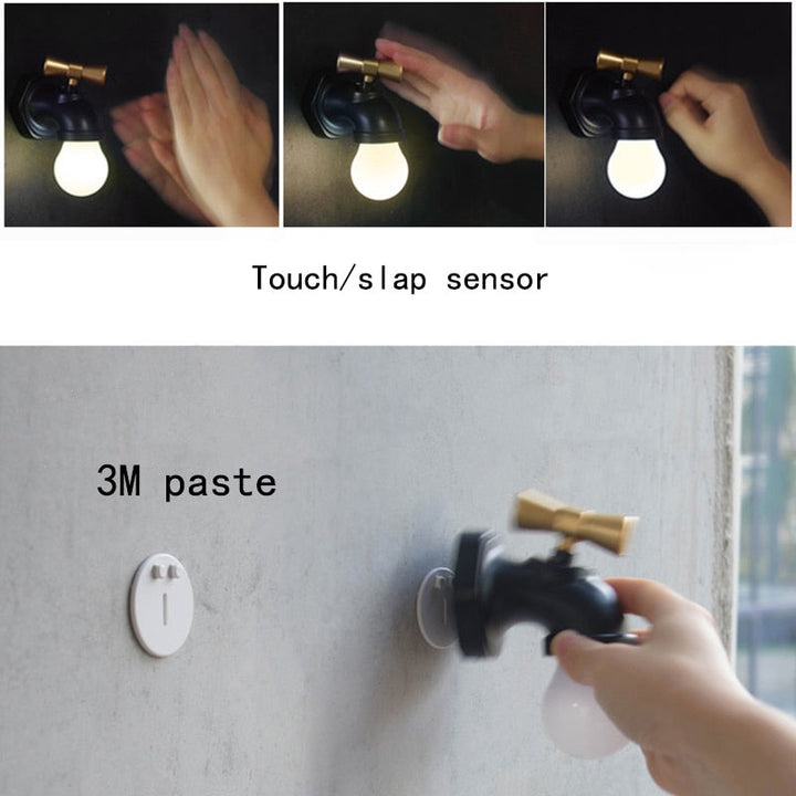 Creative Faucet Wall Lamp | Kalsten