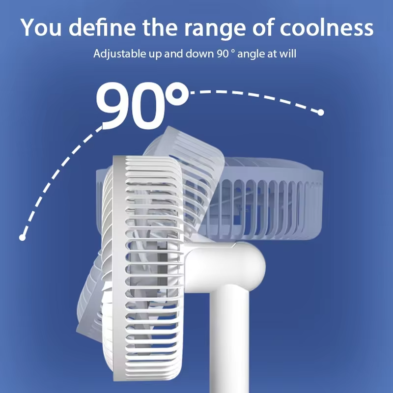 USB Desktop Oscillating Fan with Adjustable Head and Powerful Airflow | Kalsten