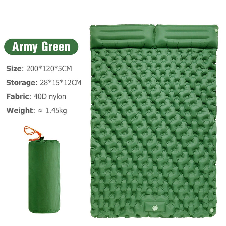 Portable Inflatable Built-in Pillow Nature Nest Camping Bed | Kalsten