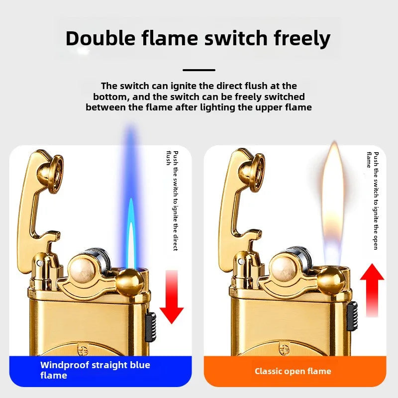 Dual Flame Inferno Windproof Lighter | Kalsten