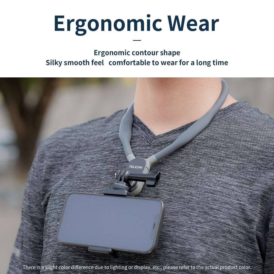 Magnetic Silicone Neck-Mounted Action Camera Accessories | Kalsten