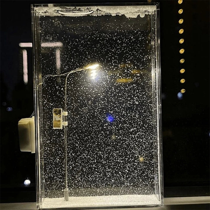 LED Streetlamp Snowfall Effect Decor | Kalsten