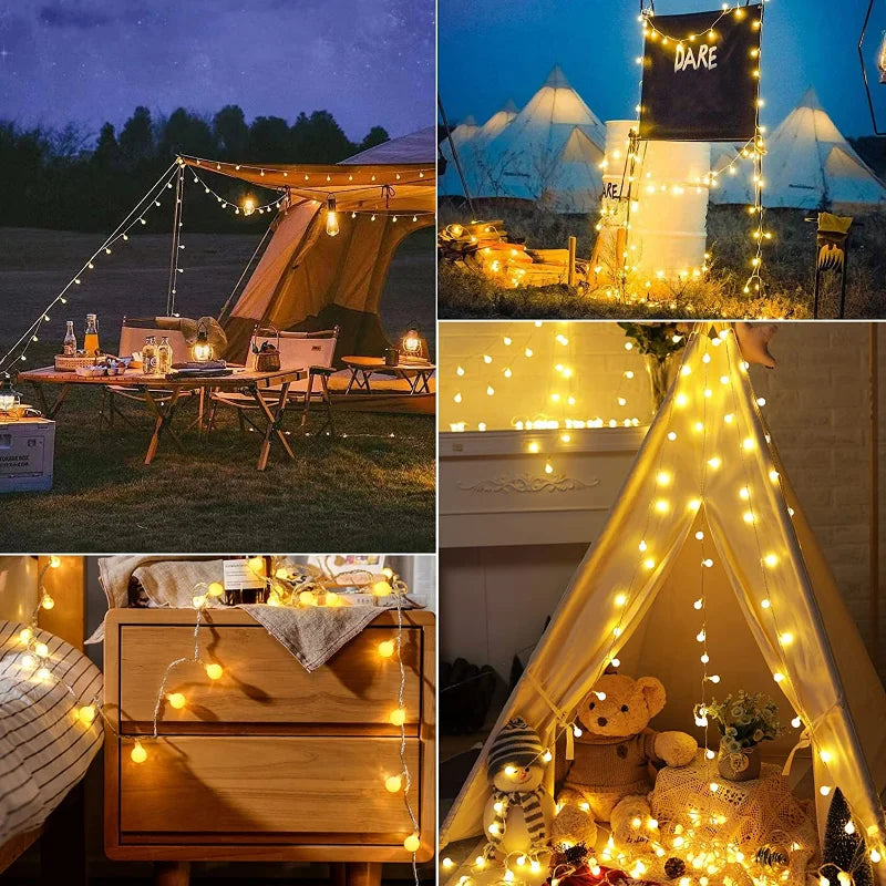 Solar-Powered Party Lights - SolarGlow | Kalsten