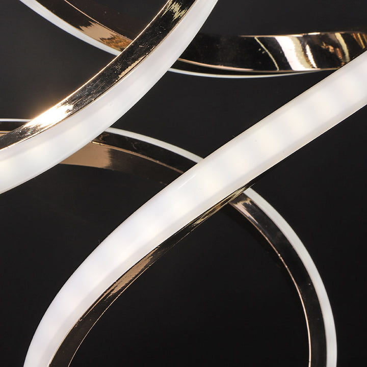 InfinityGlow – LED Spiral Table Lamp with Endless Design | Kalsten