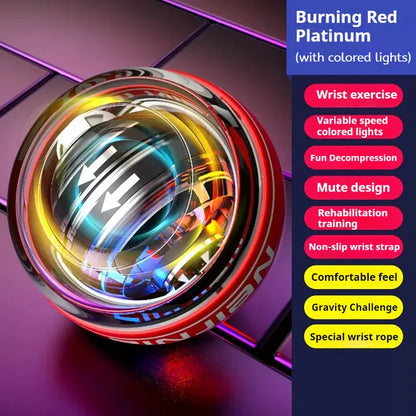 Skanto | LED Wrist Strength Gyro Ball