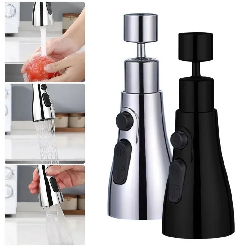 HydroFlex360 kitchen faucet attachment with 360° rotation | Kalsten
