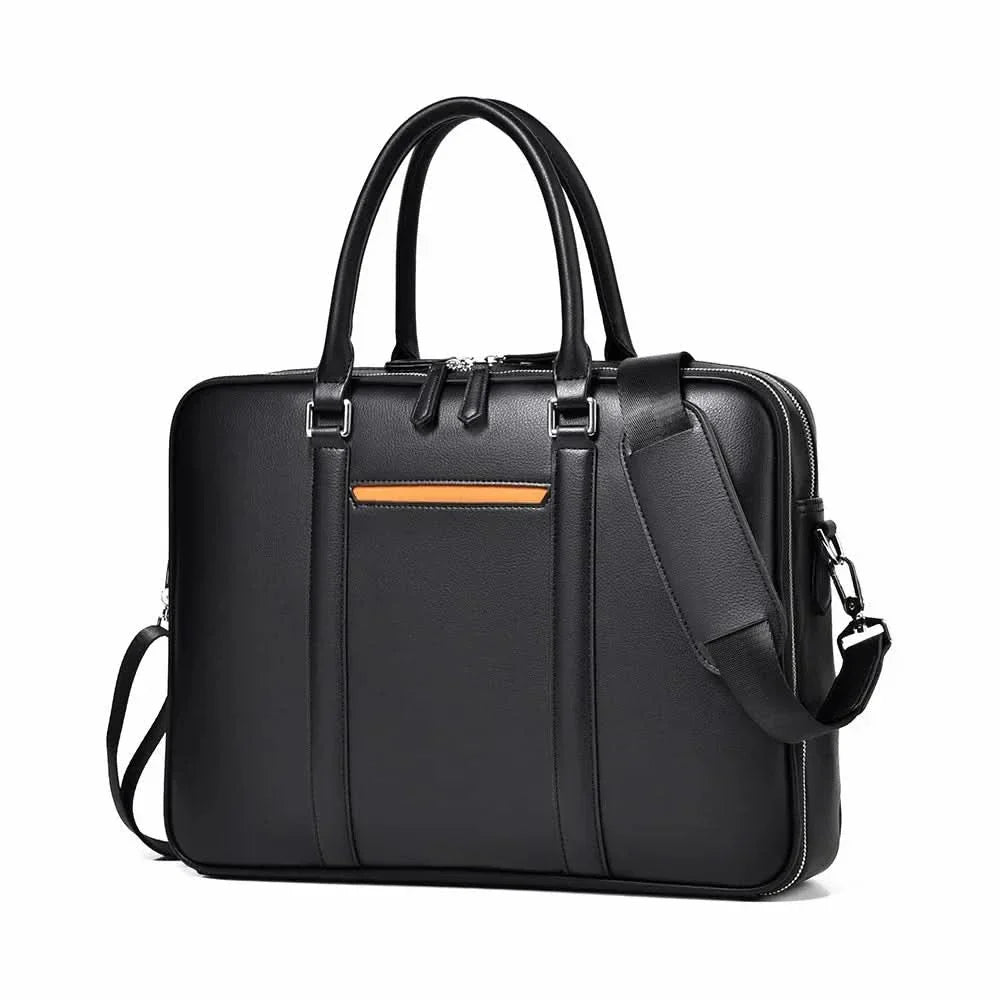 Kalsten | Manhattan Leather Business Laptop Briefcase Crossbody Handbag