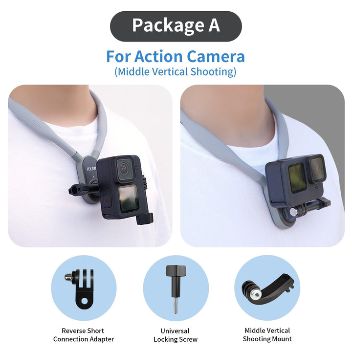 Magnetic Silicone Neck-Mounted Action Camera Accessories | Kalsten