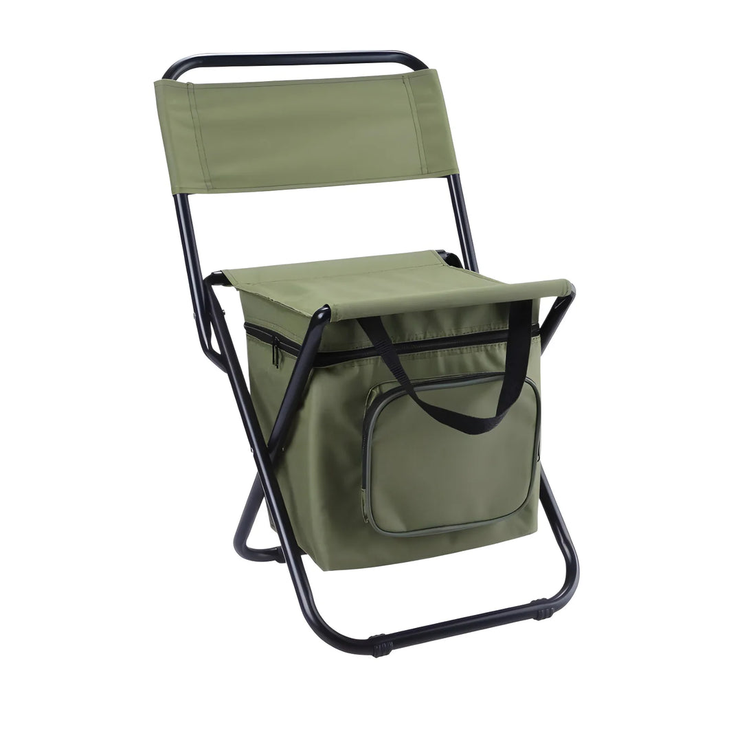 Built-in Cooling Bag Portable Folding Outdoor Stool | Kalsten