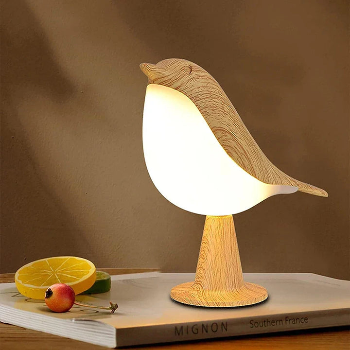 Wooden Bird LED Touch-Switch Night Lamp | Kalsten