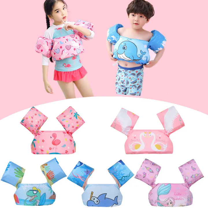 Kalsten | FLOTTY Kids Swim Aid | Life Jacket with Arm Wings | Adjustable Double Buckle | For Children up to 25 kg