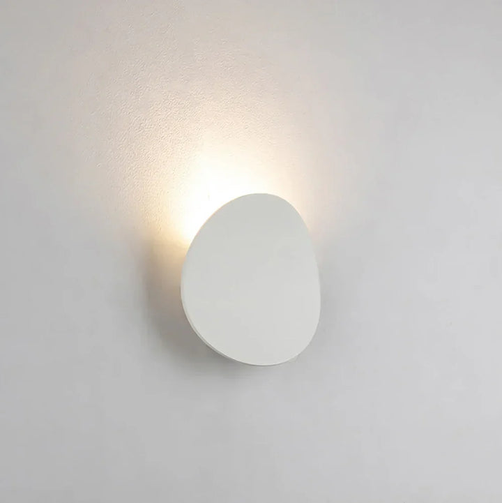 Modern LED Wall Lamp – Minimalist Round Design for Bedroom, Balcony, and TV Background Decoration | Kalsten