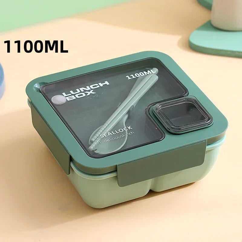 Bento Lunchbox for on the go with cutlery | Kalsten