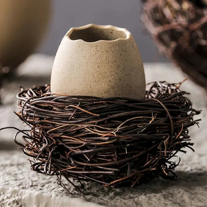 Kalsten | Creative Ceramic Bird Nest Eggshell Bowl