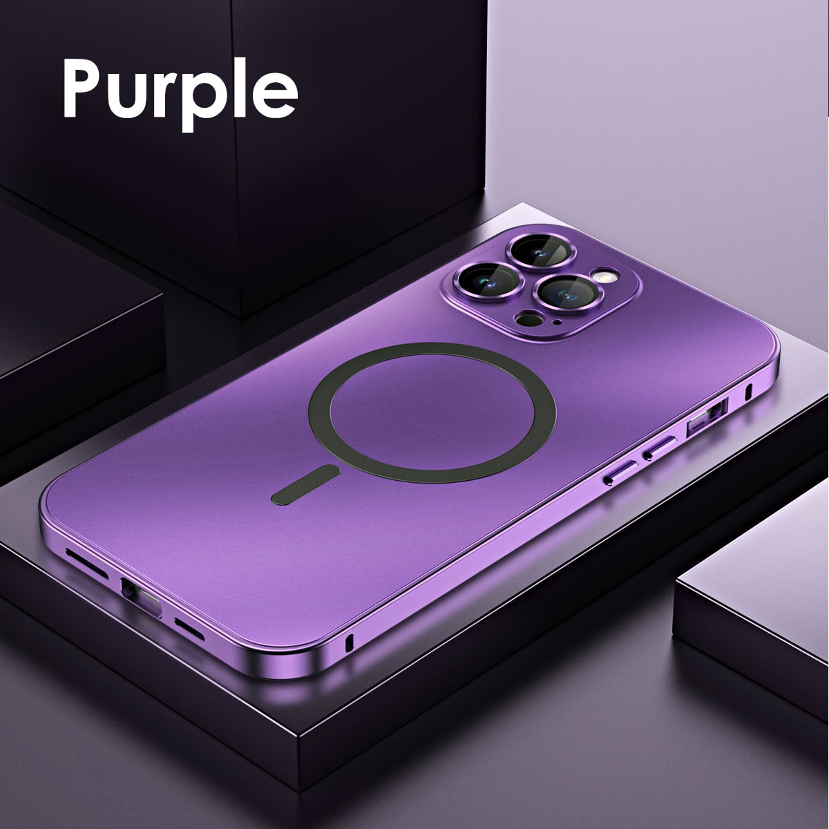 Karnz | Metal Case with Camera Protection - iPhone