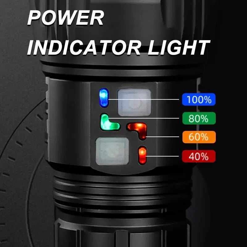 Long-Range Extreme Power Tactical Adventure Flashlight | Kalsten