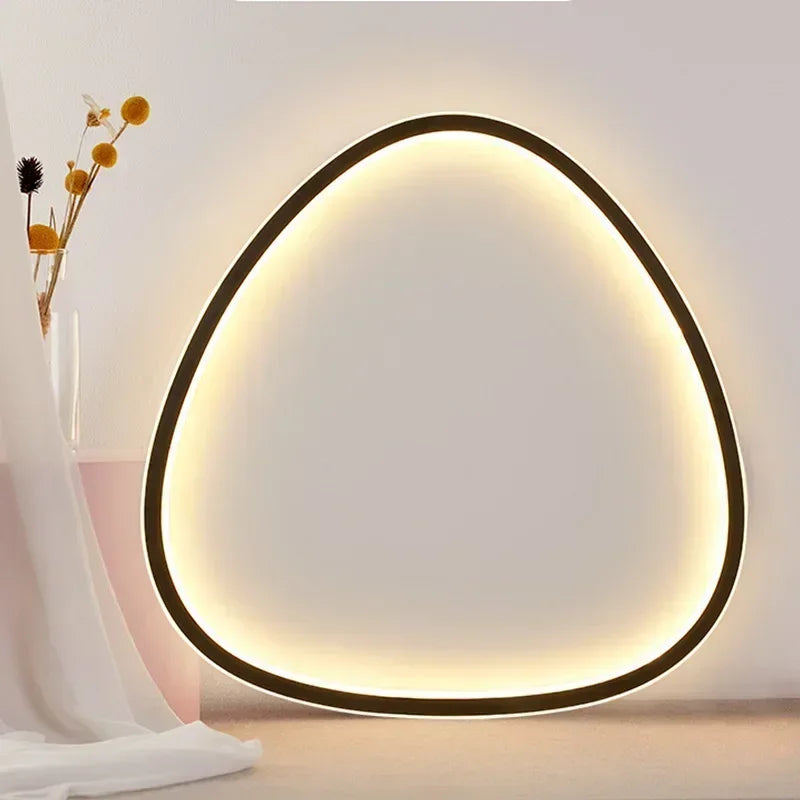 Modern LED Ceiling Lamp - Elegant Oval Design for Versatile Indoor Lighting | Kalsten