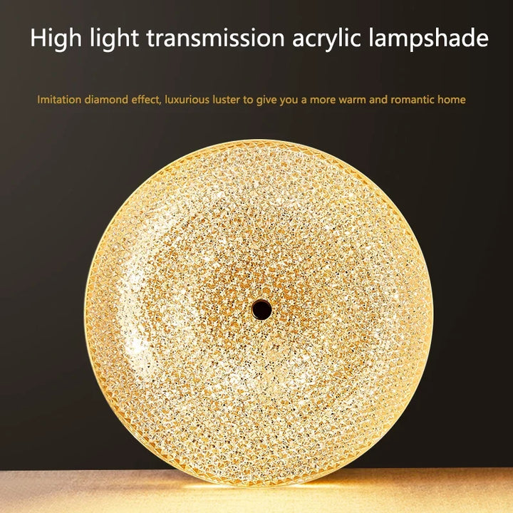 Modern Gold LED Hanging Ceiling Chandelier Lights - Elegant Indoor Lighting Fixtures for Living Spaces | Kalsten