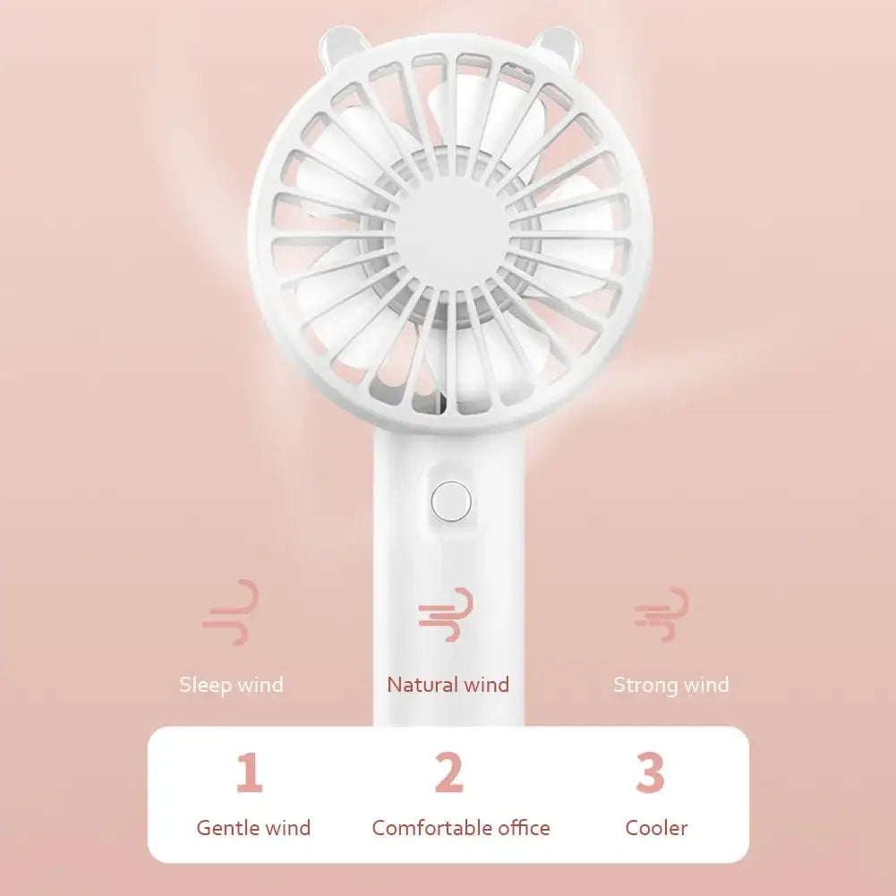 Portable USB Rechargeable Mini Hand Fan – Veyra | Kalsten