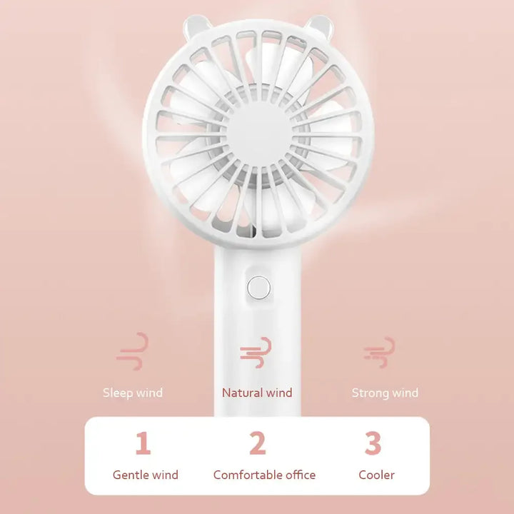 Portable USB Rechargeable Mini Hand Fan – Veyra | Kalsten