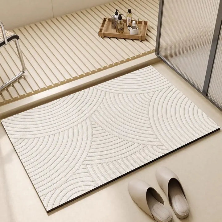 Kalsten | Non-slip Diatomite Bath Mat Kitchen Mat Door Mat Shower Mat
