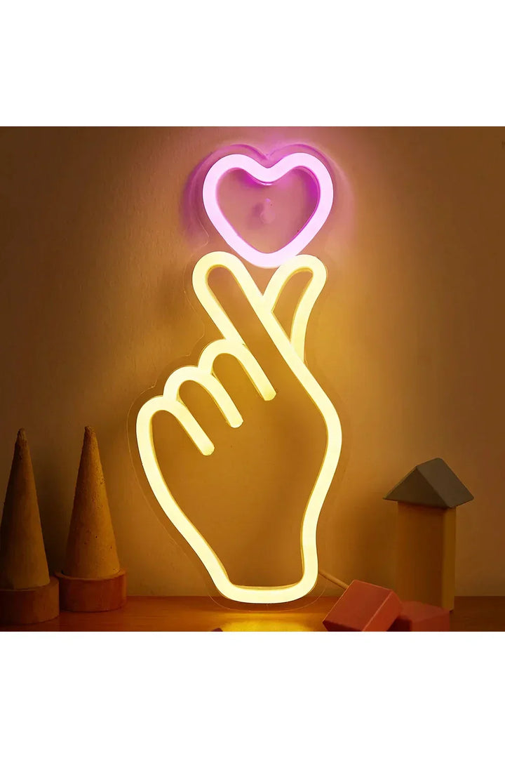 Hand Heart LED Neon | Kalsten