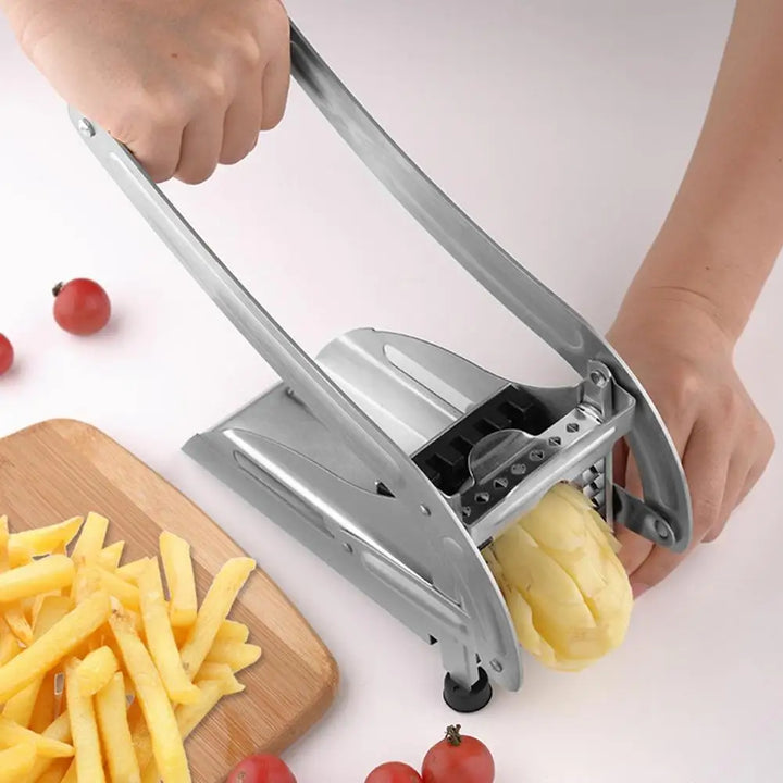 Fritzo Vegetable Cutter - The Stylish Stainless Steel Cutter for Perfect Vegetables Kalsten