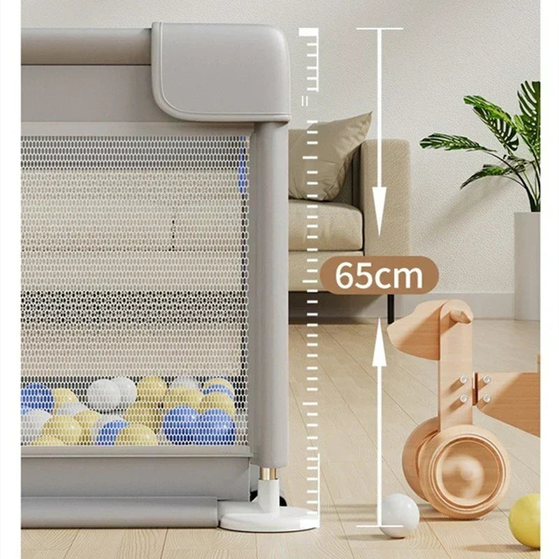 Large Baby and Toddler Playpen - Safe Foldable Play Area for Indoor and Outdoor | Skanto