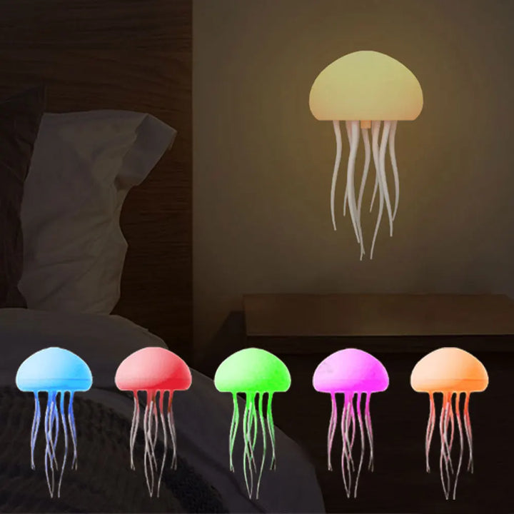 Jellyfish RGB Voice Control Pendant Night Lamp | Kalsten