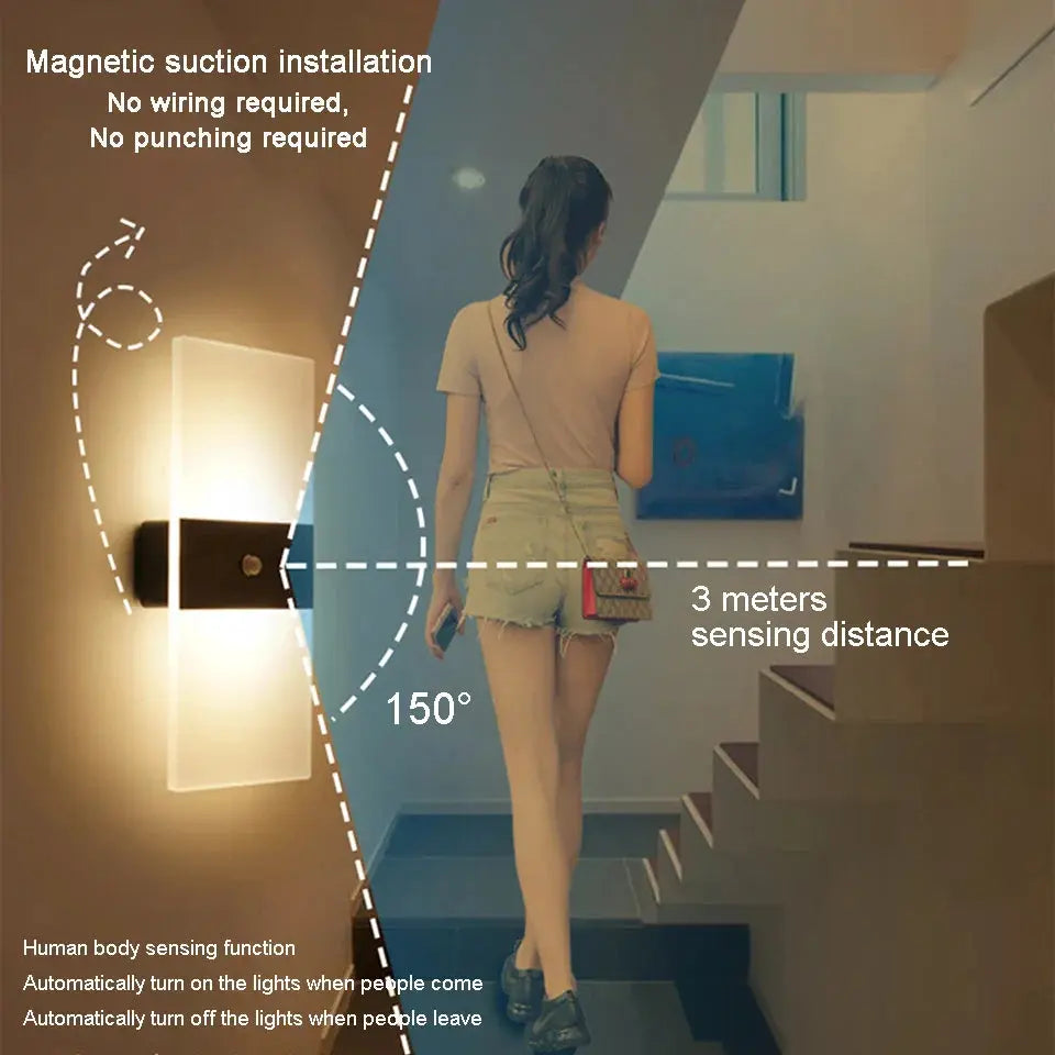 Éclatante - Touch Panel Wall Light USB rechargeable | Kalsten