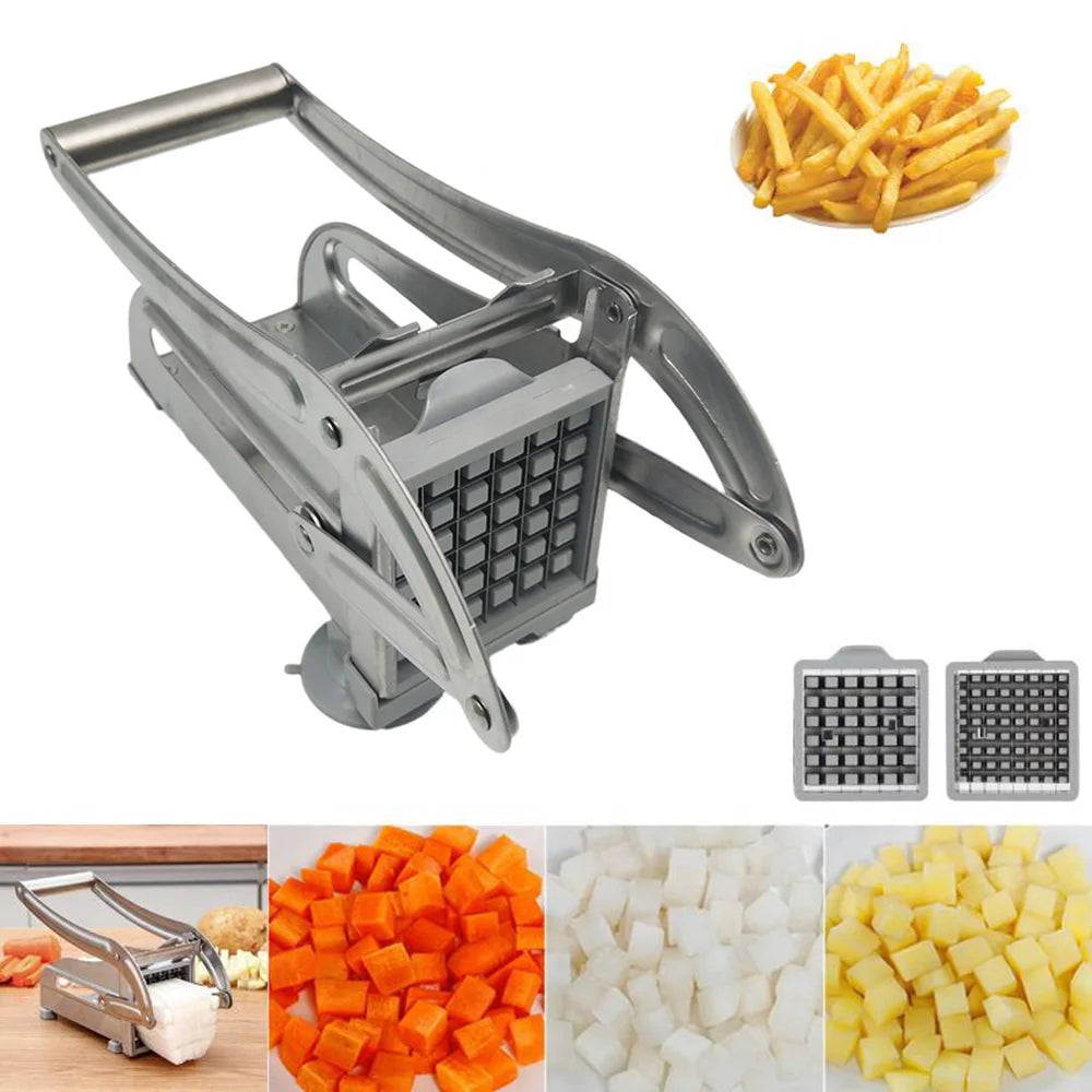 Fritzo Vegetable Cutter - The Stylish Stainless Steel Cutter for Perfect Vegetables Kalsten