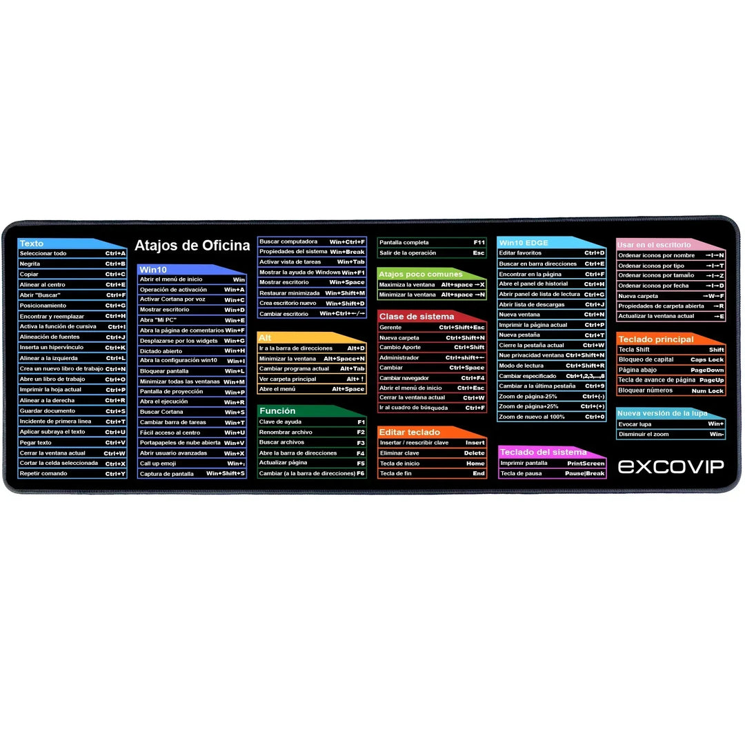 Kalsten | Shortcut Keys Mouse Pad