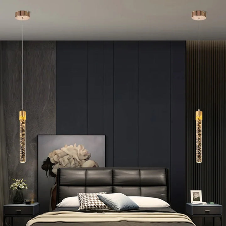 Kalsten | Chandelier with crystal pendants