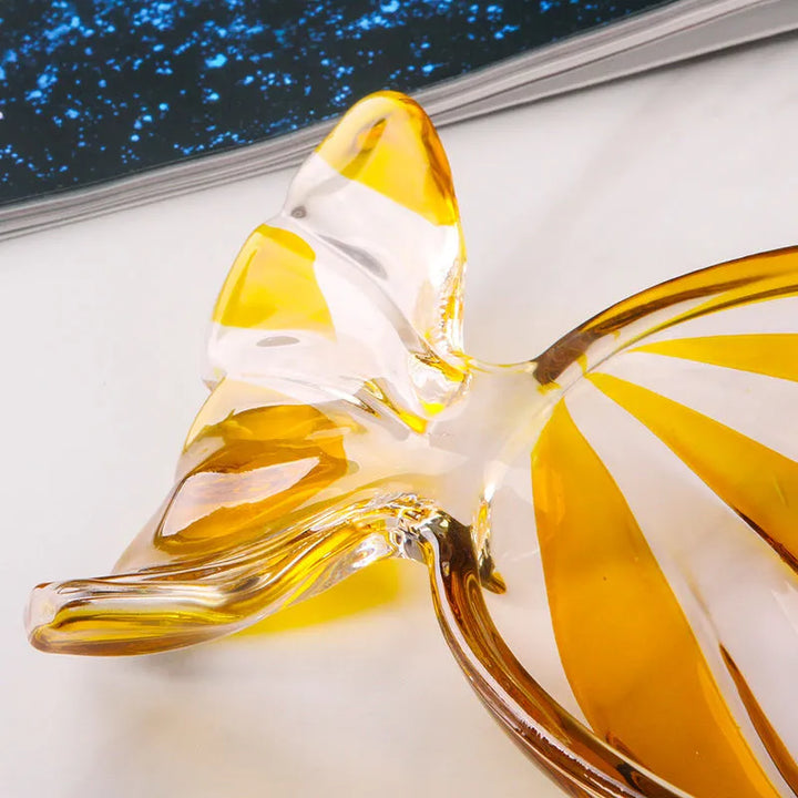 Candy-shaped glass snack plate | Kalsten