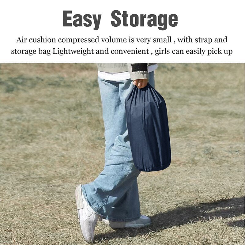 Portable Inflatable Built-in Pillow Nature Nest Camping Bed | Kalsten