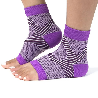 Skanto | Plantar Fasciitis Night Compression Socks with Heel and Arch Support