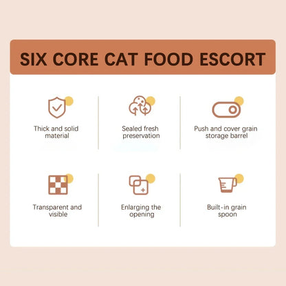 Skanto | FutterBox FreshGood | Airtight & Moisture-Proof | 5/10/15L | For Dog & Cat Food