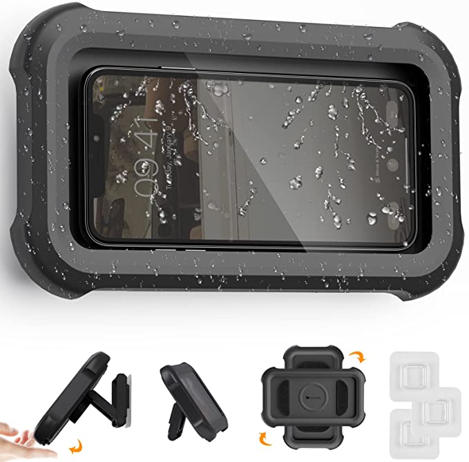 Kalsten | Rotatable Waterproof Shower Buddy Phone Holder