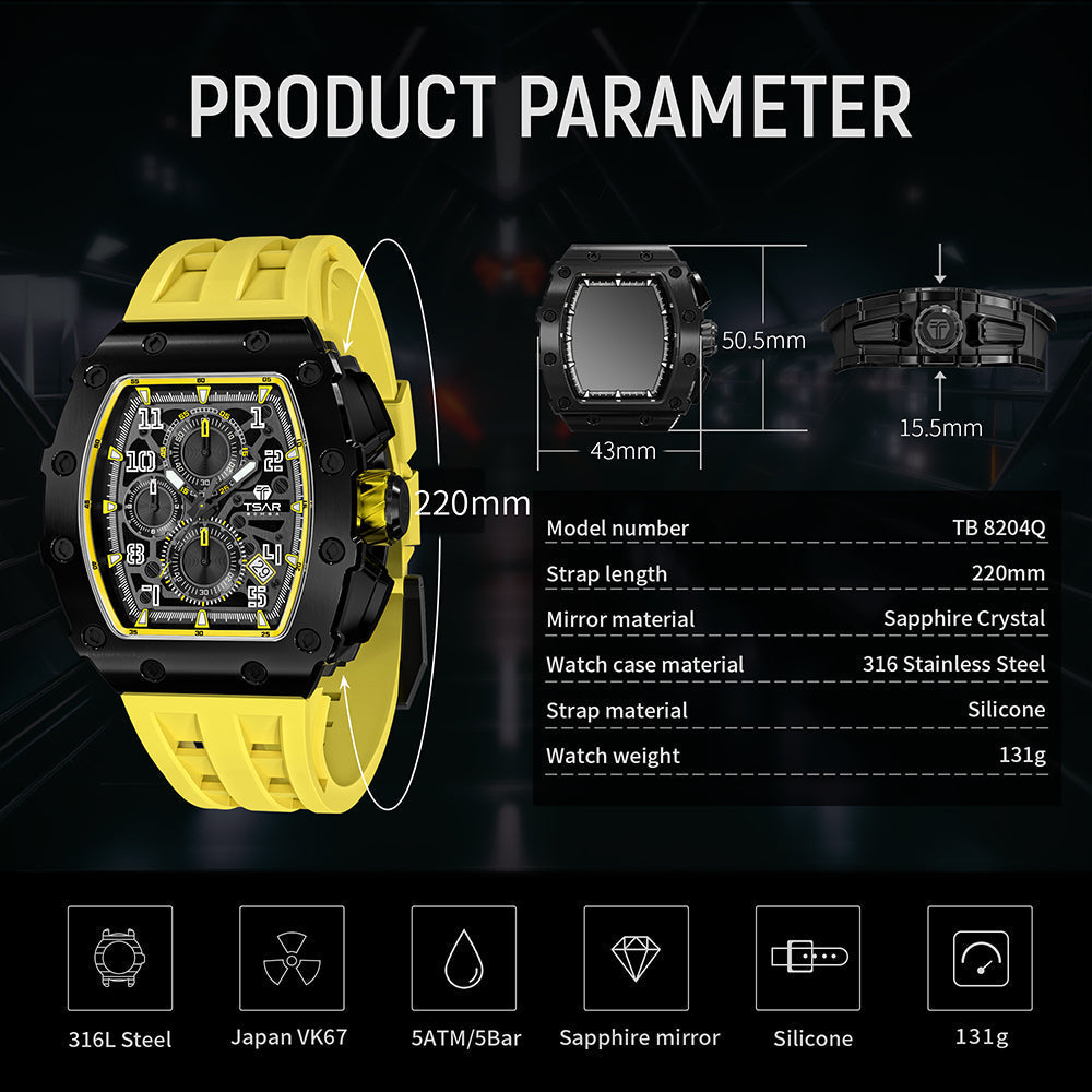 Luxury chronograph watch Kalsten