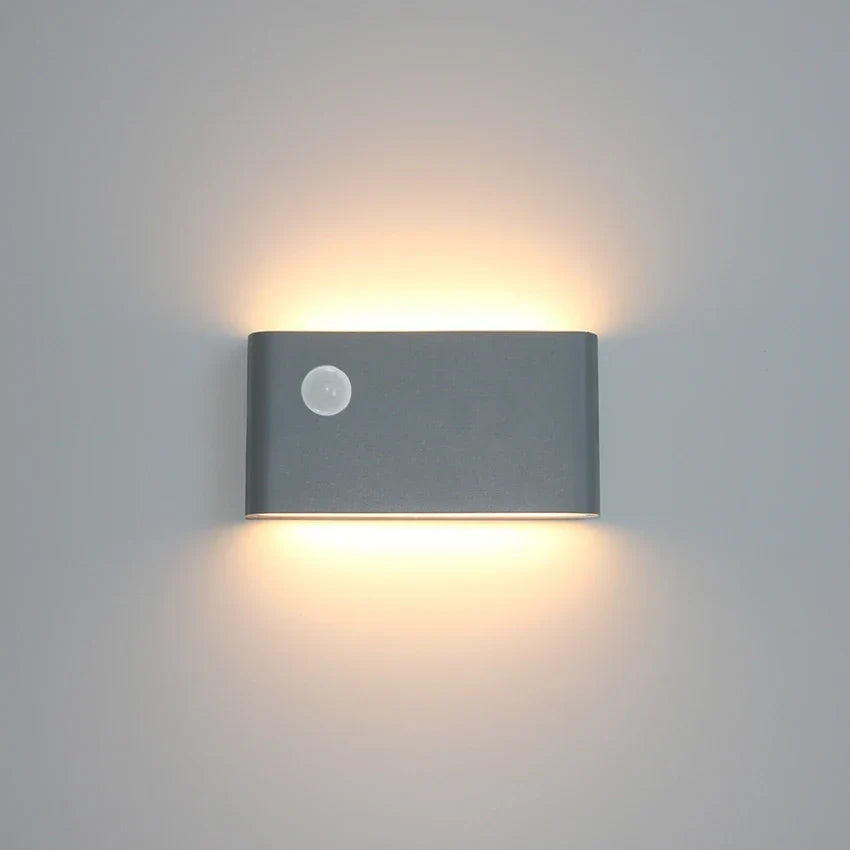 Modern LED Outdoor Motion Sensor Waterproof Wall Lamp - Ideal for Garden, Courtyard, and Corridor Lighting | Kalsten