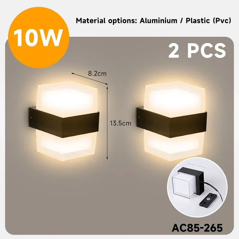 Courtyard LED Wall Lamp: Illuminating Your Outdoor Spaces with Elegance | Kalsten
