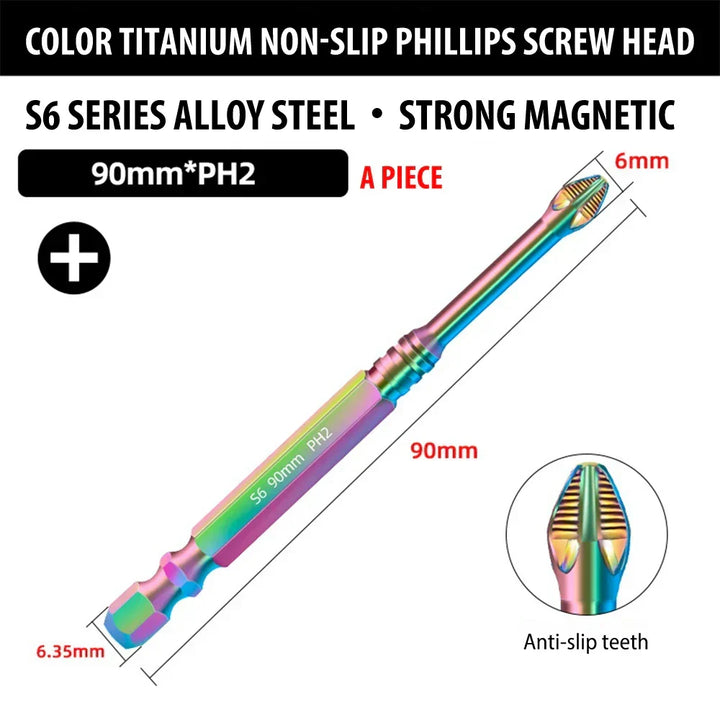 Kalsten | Magnetic Titanium Impact Anti-Slip Screw Head