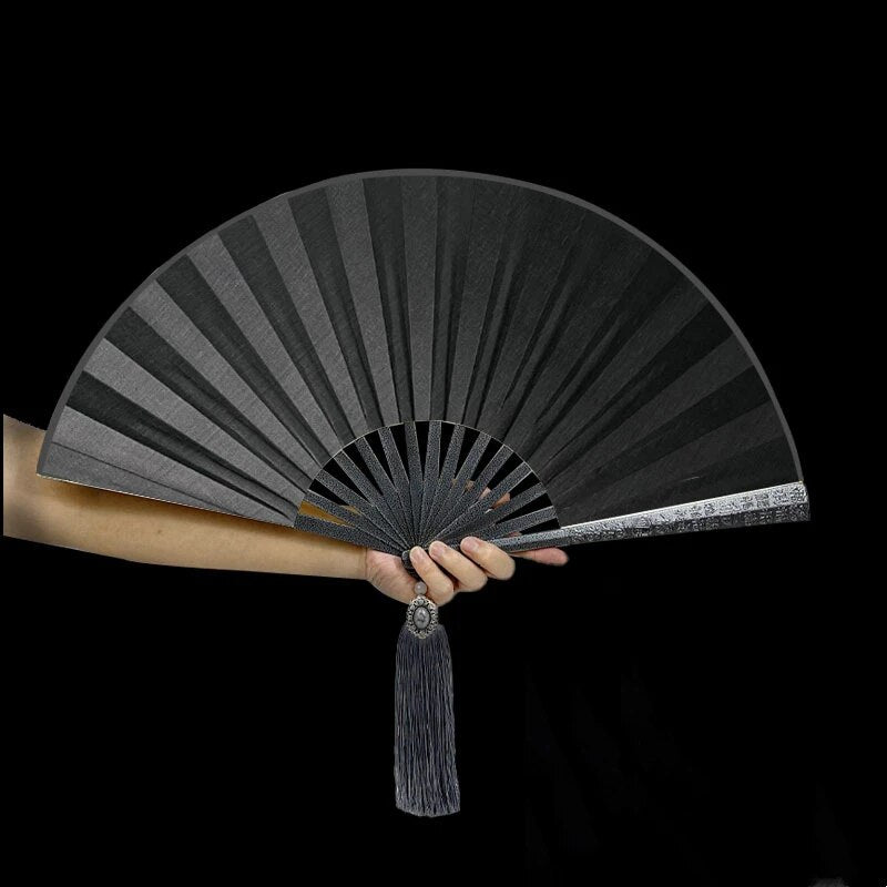 Tungsten Steel Alloy Self-Defense Folding Hand Fan | Kalsten