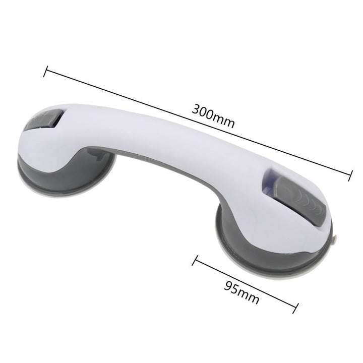 Kalsten | Safety handle with non-slip support and vacuum suction cup - Perfect for bathrooms and showers - Provides stability and support
