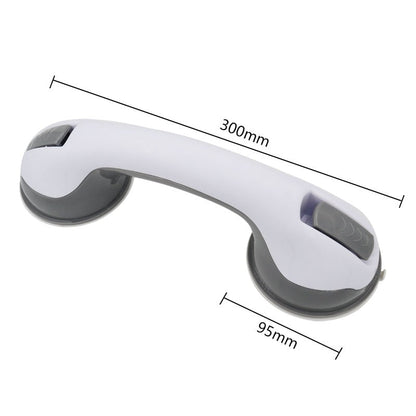 Grab bar with non-slip holder and vacuum suction cup - Perfect for bathrooms and showers - Provides stability and support