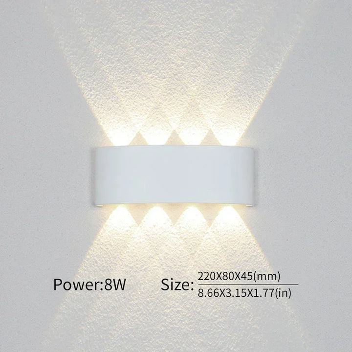 Kalsten | Modern lighting, indoor or outdoor: The versatile LED wall lamp