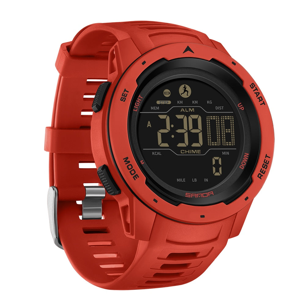 Kalsten | Waterproof Military Pedometer Digital Watch