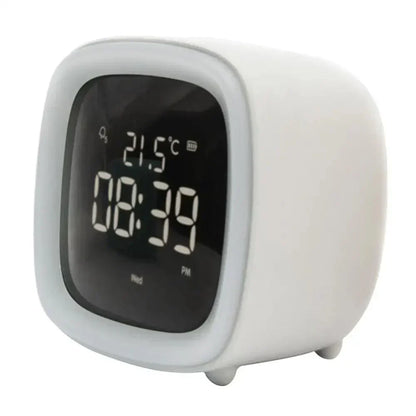 BowLift | Cartoon Bunny LED Alarm Clock with Night Light – Rechargeable, Cute Digital Display for Kids & Bedrooms