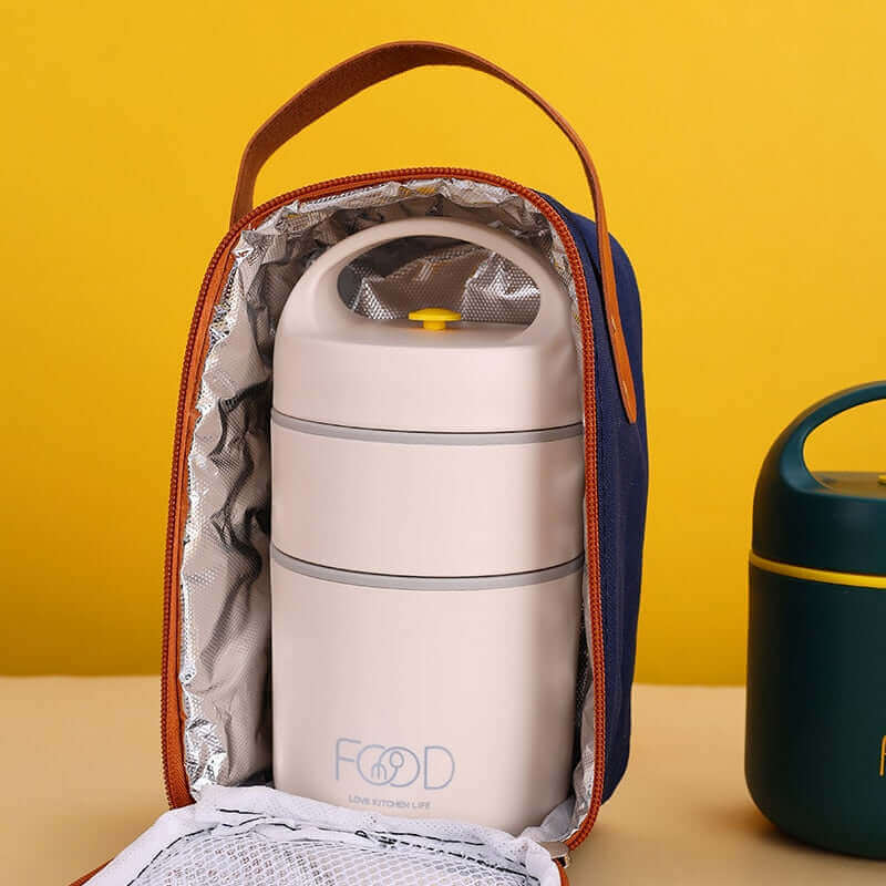 Skanto | LunchBuddy Premium Lunch Box | Leak-Proof & Sustainable | Bento Box with Compartments | Ideal for Work & School