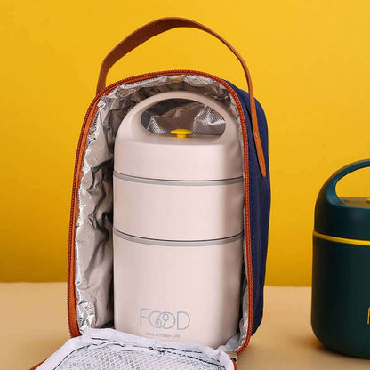 Skanto | LunchBuddy Premium Lunch Box | Leak-Proof & Sustainable | Bento Box with Compartments | Ideal for Work & School